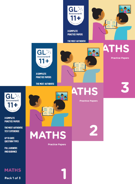 Bundle of All Maths 11+ Practice Packs (3 Packs)