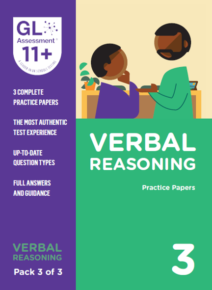 11+PP: Verbal Reasoning Practice Pack 3